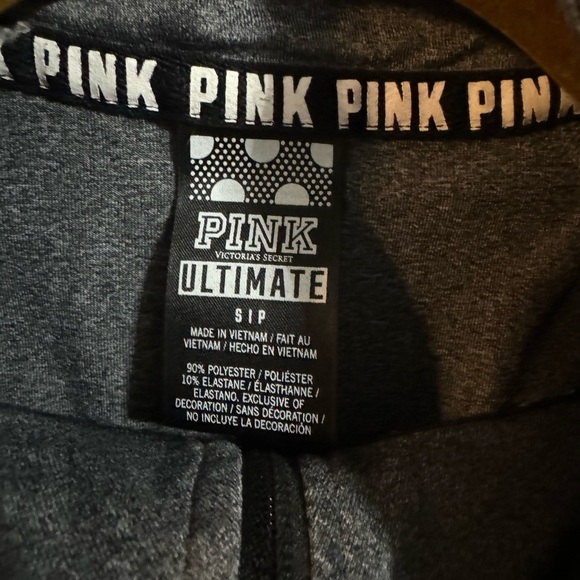 PINK by Victoria’s Secret Dri Fit Pullover Half Zip with Thumb Holes. - Picture 4 of 7